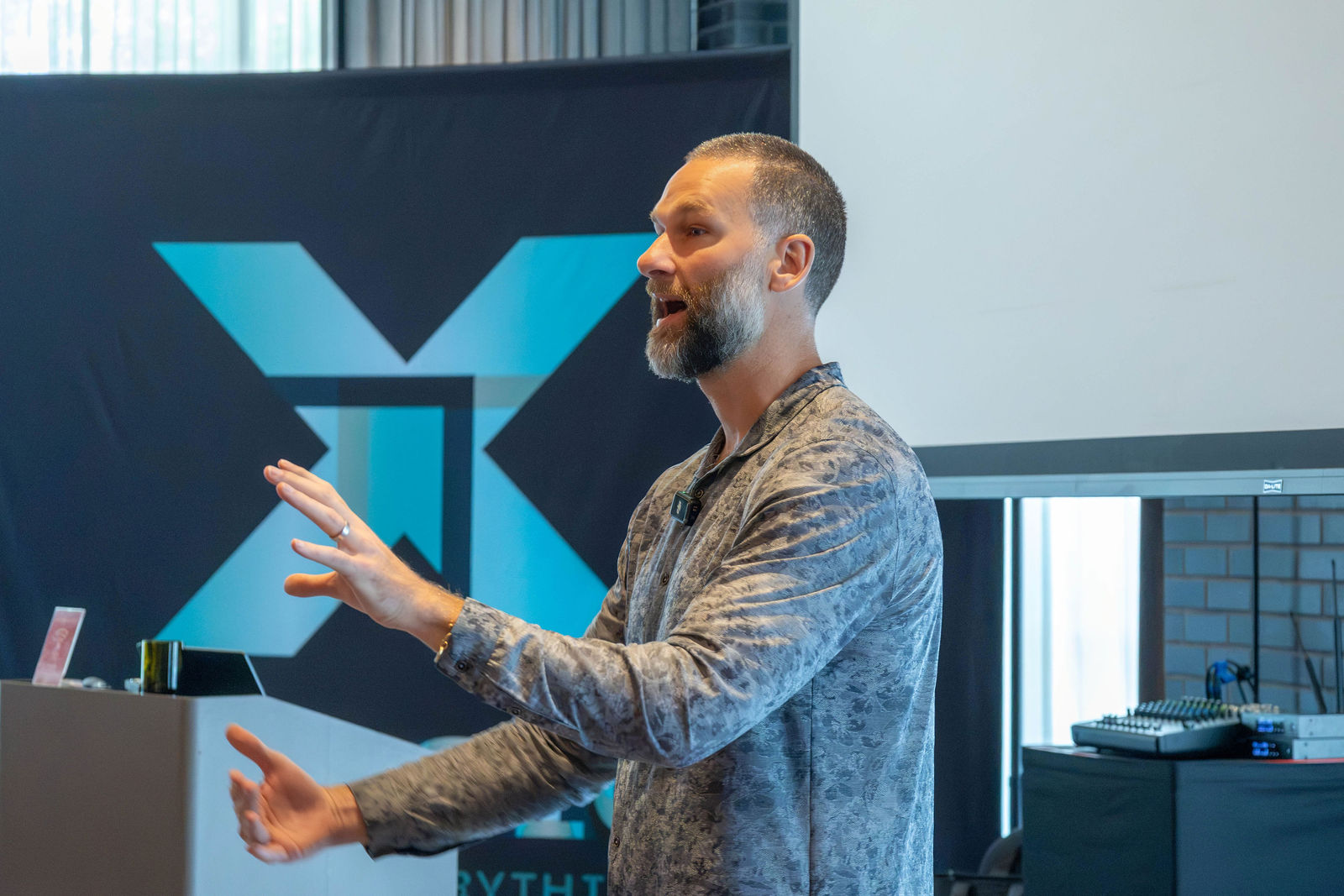 Jerremy Newsome teaching at XPANSION Nashville, July 2026